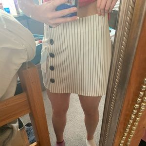 Skirt in the front, shorts in the back